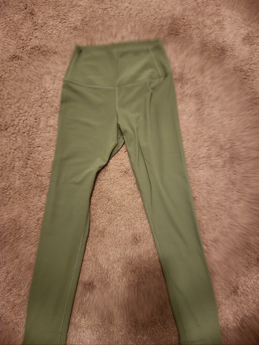 NWOT Splits59 Airweight 7/8 Olive Green Leggings, Sz M